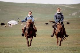 Raid Equestre Mongolie Randscouts et Randguides