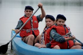 Randscouts Randguides activité canoë kayak