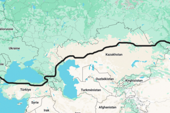 Itinéraire Raid plein est